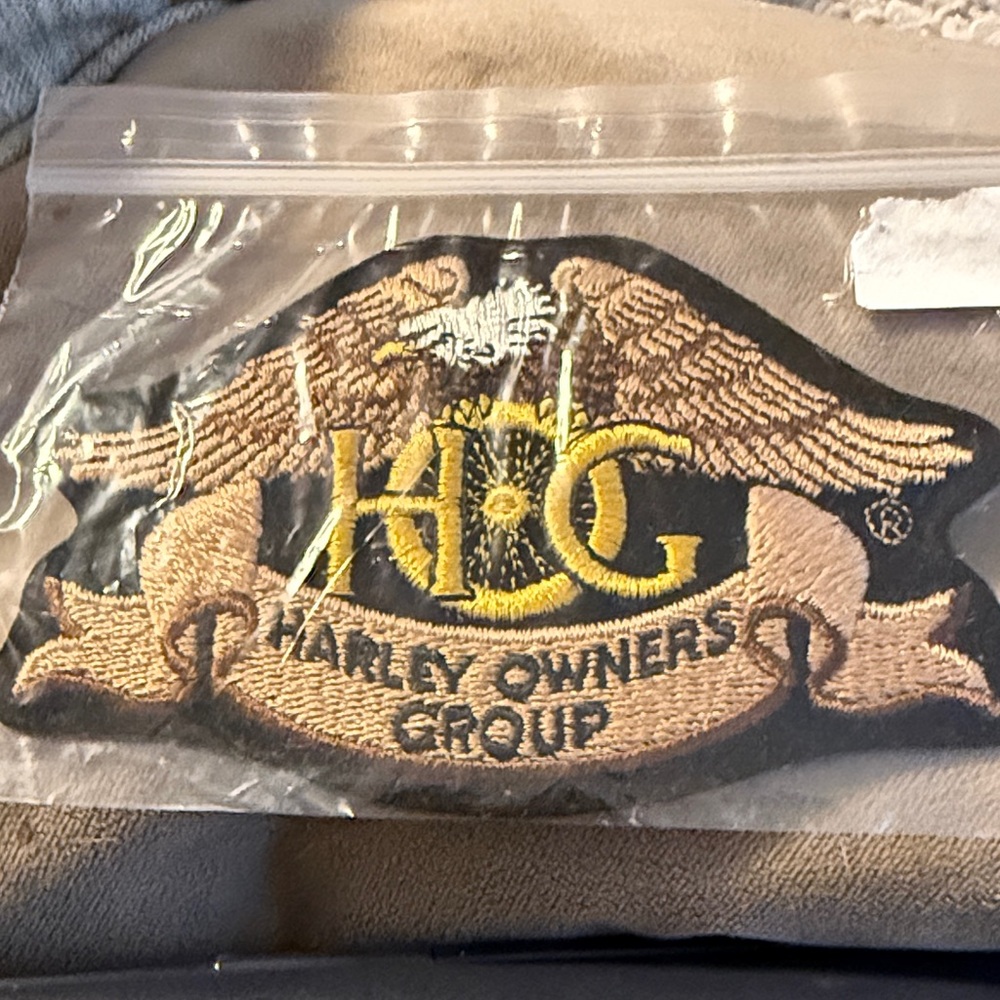 Harley-Davidson HOG Patch - Black and Gold
